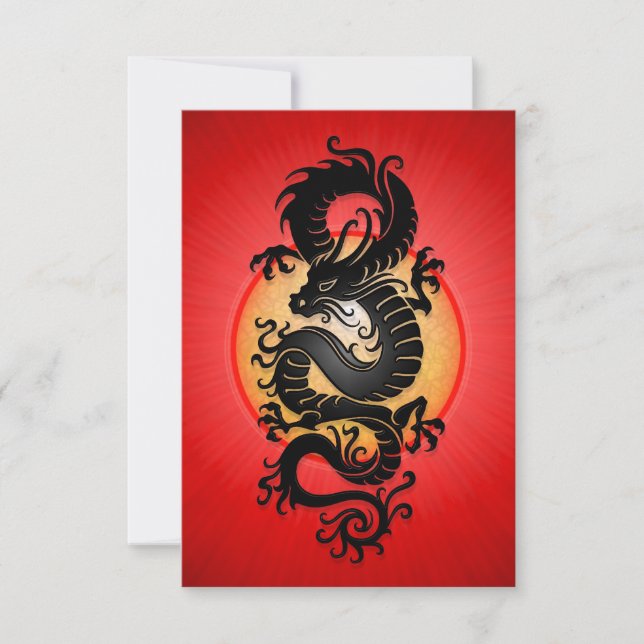 Red Burst Chinese draak (Voorkant)
