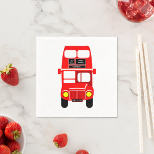 Red Bus Design verjaardagsfeestje Servet