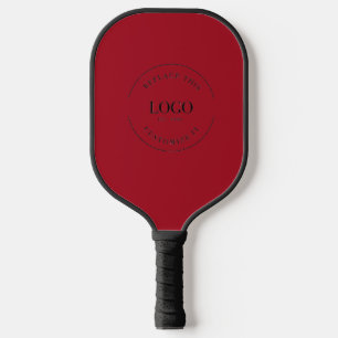 Red Business logo Eenvoudige promotie op maat Pickleball Paddle