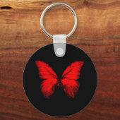 Red Butterfly Basic Sleutelhanger (Voorkant)