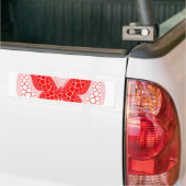 Red Butterfly Bumpersticker (Op Truck)