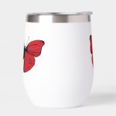 Red Butterfly Drawing (Gauche)