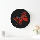 Red Butterfly Grote Klok (Huis)