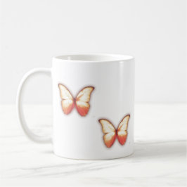 Red Butterfly Mug Koffiemok