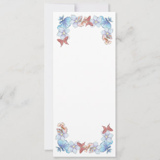 Red Butterfly Orchid Matte 4 x 9,25 inch