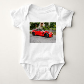 Red C7 Chevrolet Corvette Romper