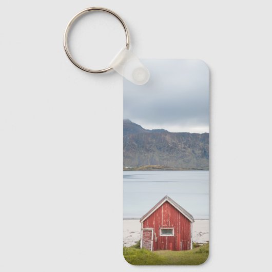 Red Cabin Ramberg Lofoten Sleutelhanger (Voorkant)