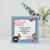 Red Cadillac Kaart (Staand voorkant)