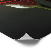 Red Calla Lilies Lily Art Imprimer Poster (Coin)