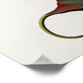 Red Calla Lilies Lily Art Imprimer Poster (Coin)