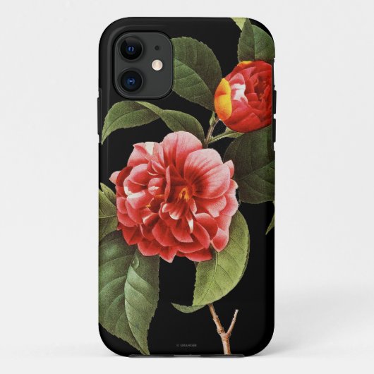 Red Camellia, 1833 Case-Mate iPhone Case (Achterkant)