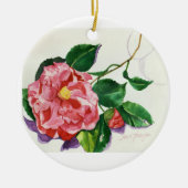 Red Camellia Ornament (Voorkant)
