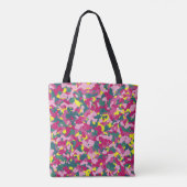 RED CAMO PATTERN-CANVAS TAS (Achterkant)