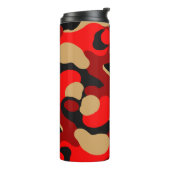 Red Camouflage Thermosbeker (Gedraaid links)