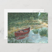Red Canoe Briefkaart (Voorkant / Achterkant)