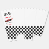 Red Car Race Baby shower Bedankdoosjes (Ongevouwen)