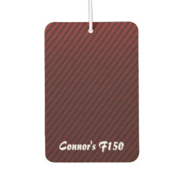 Red Carbon Fiber Style Luchtverfrisser