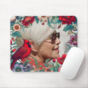 Red Cardinal Memorial Keepsake FOTO Muismat