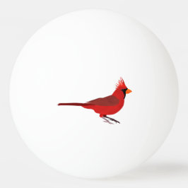 Red Cardinal Pingpongballen