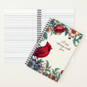 Red Cardinals Memorial Keepsaké Journal souvenirs (À l'intérieur)