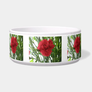 Red Carnance Dog Bowl Voerbakje