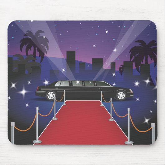 Red Carpet Celebrity Limo Muismat (Voorkant)