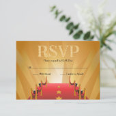 Red Carpet Hollywood Star RSVP (Staand voorkant)