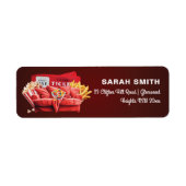 Red Carpet Movie Night Etiket (Voorkant)