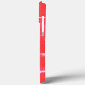 Red Case-Mate iPhone Case (Achterkant / Links)