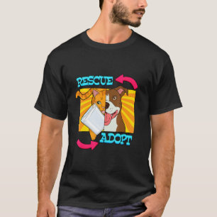 Red Cats Honden Dieren Redden Adoptie T-shirt