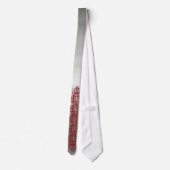 Red Celtic Knot Stropdas (Achterkant)