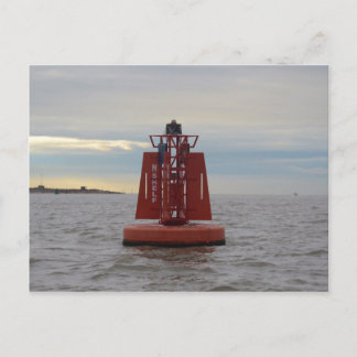 Red Channel Buoy Briefkaart