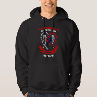 Red CHD Heart Disease Awareness In Memory of my Ne Hoodie