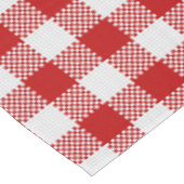 Red Checkered Gingham Tablecloth Tafelkleed (Gekanteld)