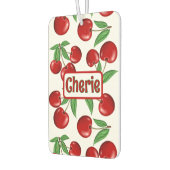 Red Cherries Graphic Pattern - Gepersonaliseerd Luchtverfrisser (Links)