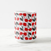 Red Cherries Pattern Mok (Center)