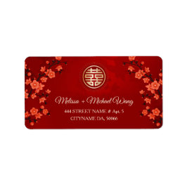 Red Cherry Blossom | Chinees huwelijk Etiket