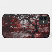 Red Cherry Blossom Tree Case-Mate iPhone Case (Achterkant (horizontaal))