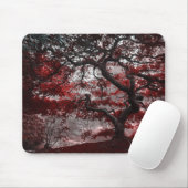 Red Cherry Blossom Tree Muismat (Met muis)