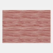 Red Cherry Blush Cream Gold Glitter Christmas Inpakpapier Vel (Voorkant)