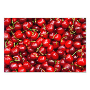 Red Cherry Foto Afdruk