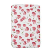 Red Cherry Hearts Badmat (Voorkant Verticaal)