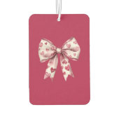 Red Cherry Hearts Luchtverfrisser (Achterkant)