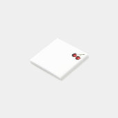 Red Cherry Post-it® Notes (Schuin)
