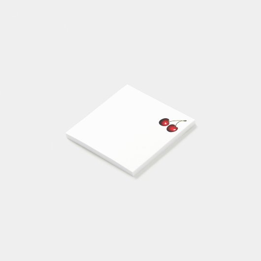 Red Cherry Post-it® Notes (Schuin)