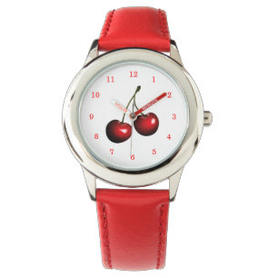 Red Cherry Watch Horloge