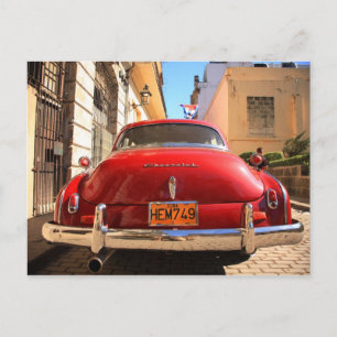 Red Chevrolet Briefkaart