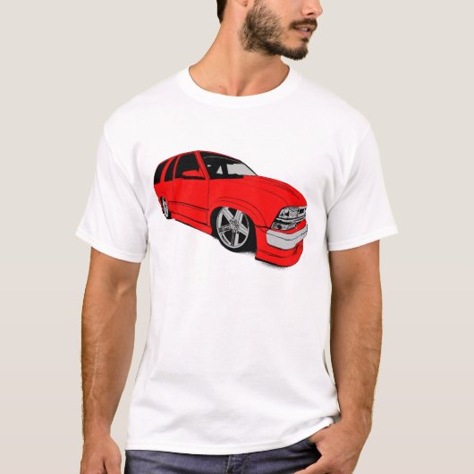 Red Chevy Xtreme Blazer T-shirt (Voorkant)