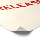 Red Chili Pepper 'Chill Out' Poster Spicy Kitchen (Coin)