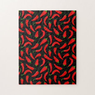 Red Chili Pepper Fun Food Legpuzzel